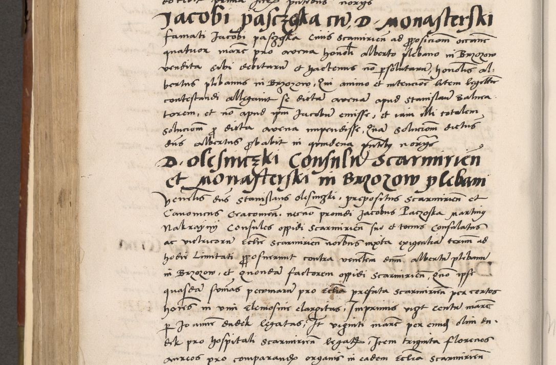 Zdjęcie nr 511 dla obiektu archiwalnego: Volumen II-um actorum coram R. D. Petro Tomicki, episcopo Cracoviensi et Regni Poloniae Vicecancellario, per A. D. 1530 et 1531 inclusive acticatorum, quorum indicem ad finem praesentis voluminis adnotatum videre est.