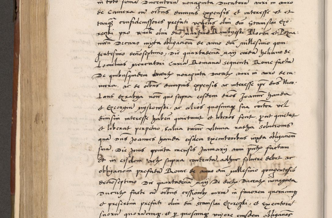 Zdjęcie nr 509 dla obiektu archiwalnego: Volumen II-um actorum coram R. D. Petro Tomicki, episcopo Cracoviensi et Regni Poloniae Vicecancellario, per A. D. 1530 et 1531 inclusive acticatorum, quorum indicem ad finem praesentis voluminis adnotatum videre est.