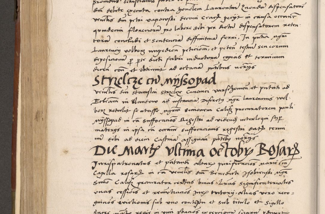 Zdjęcie nr 499 dla obiektu archiwalnego: Volumen II-um actorum coram R. D. Petro Tomicki, episcopo Cracoviensi et Regni Poloniae Vicecancellario, per A. D. 1530 et 1531 inclusive acticatorum, quorum indicem ad finem praesentis voluminis adnotatum videre est.