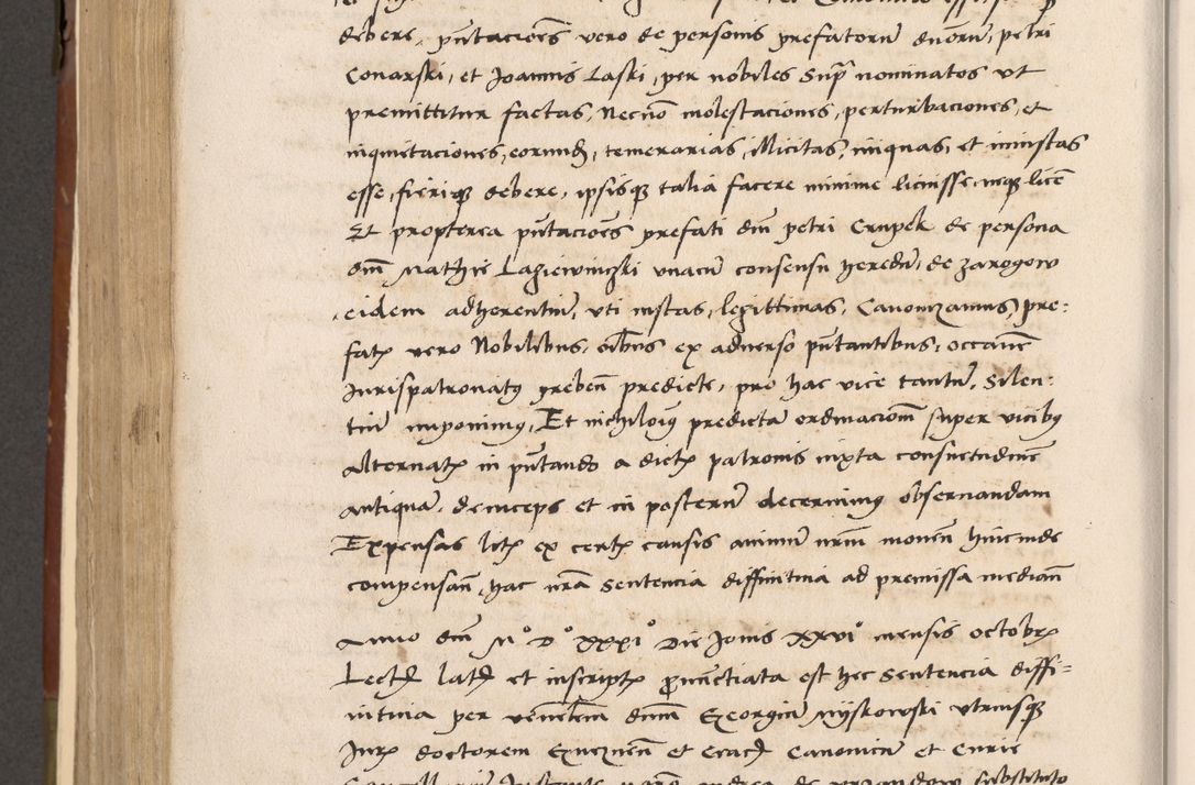 Zdjęcie nr 497 dla obiektu archiwalnego: Volumen II-um actorum coram R. D. Petro Tomicki, episcopo Cracoviensi et Regni Poloniae Vicecancellario, per A. D. 1530 et 1531 inclusive acticatorum, quorum indicem ad finem praesentis voluminis adnotatum videre est.