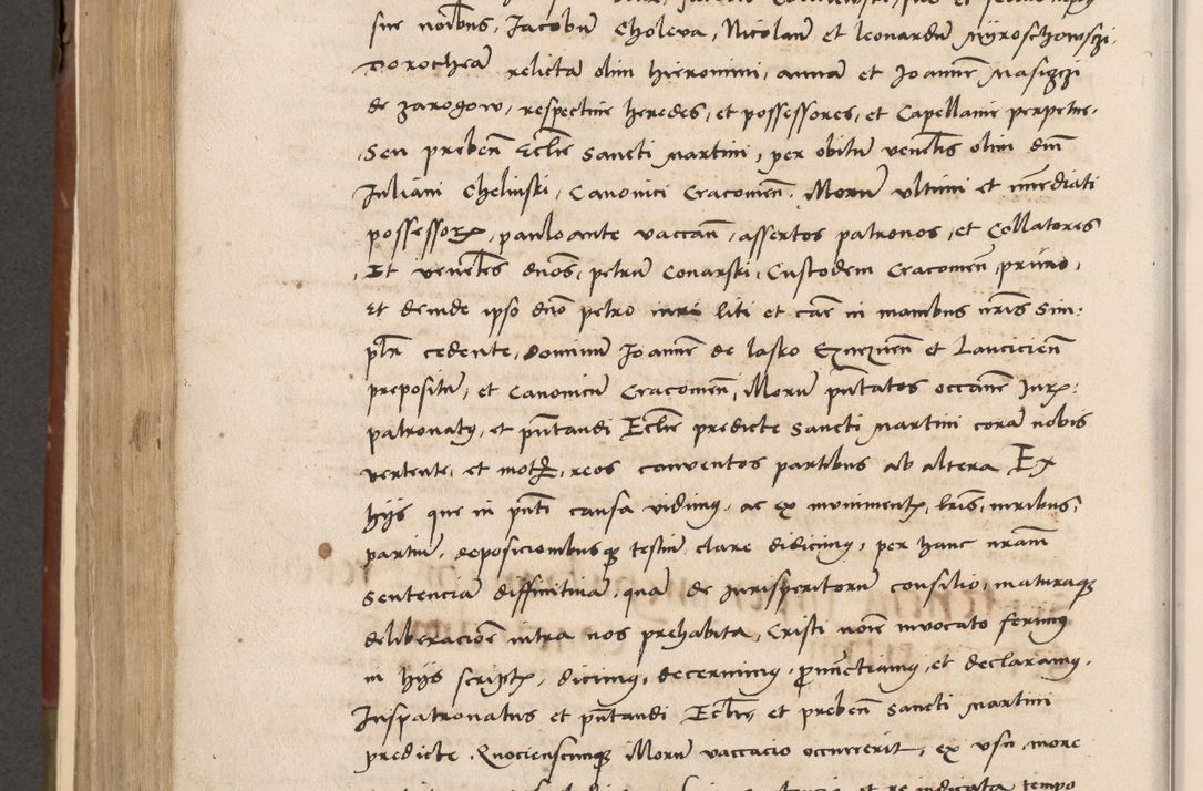 Zdjęcie nr 495 dla obiektu archiwalnego: Volumen II-um actorum coram R. D. Petro Tomicki, episcopo Cracoviensi et Regni Poloniae Vicecancellario, per A. D. 1530 et 1531 inclusive acticatorum, quorum indicem ad finem praesentis voluminis adnotatum videre est.
