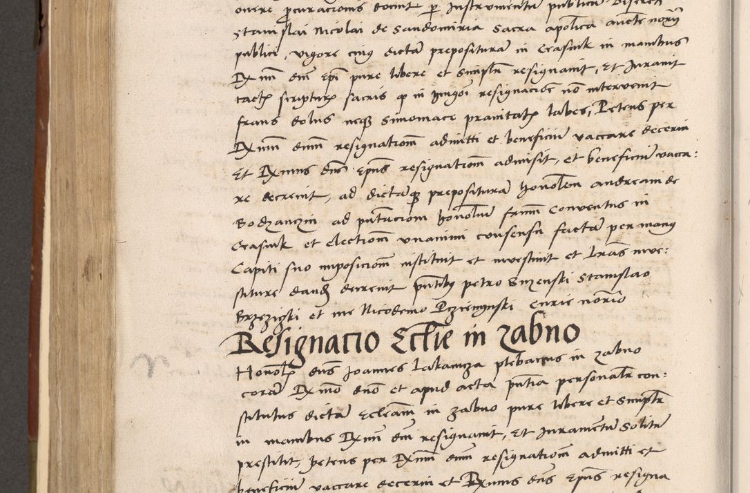 Zdjęcie nr 489 dla obiektu archiwalnego: Volumen II-um actorum coram R. D. Petro Tomicki, episcopo Cracoviensi et Regni Poloniae Vicecancellario, per A. D. 1530 et 1531 inclusive acticatorum, quorum indicem ad finem praesentis voluminis adnotatum videre est.