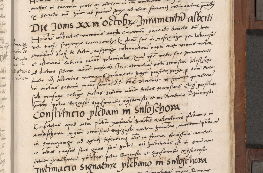 Zdjęcie nr 492 dla obiektu archiwalnego: Volumen II-um actorum coram R. D. Petro Tomicki, episcopo Cracoviensi et Regni Poloniae Vicecancellario, per A. D. 1530 et 1531 inclusive acticatorum, quorum indicem ad finem praesentis voluminis adnotatum videre est.