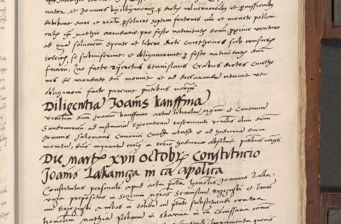 Zdjęcie nr 482 dla obiektu archiwalnego: Volumen II-um actorum coram R. D. Petro Tomicki, episcopo Cracoviensi et Regni Poloniae Vicecancellario, per A. D. 1530 et 1531 inclusive acticatorum, quorum indicem ad finem praesentis voluminis adnotatum videre est.