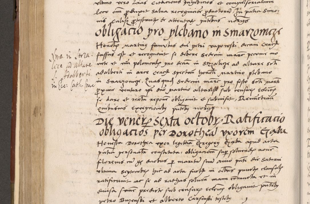 Zdjęcie nr 475 dla obiektu archiwalnego: Volumen II-um actorum coram R. D. Petro Tomicki, episcopo Cracoviensi et Regni Poloniae Vicecancellario, per A. D. 1530 et 1531 inclusive acticatorum, quorum indicem ad finem praesentis voluminis adnotatum videre est.