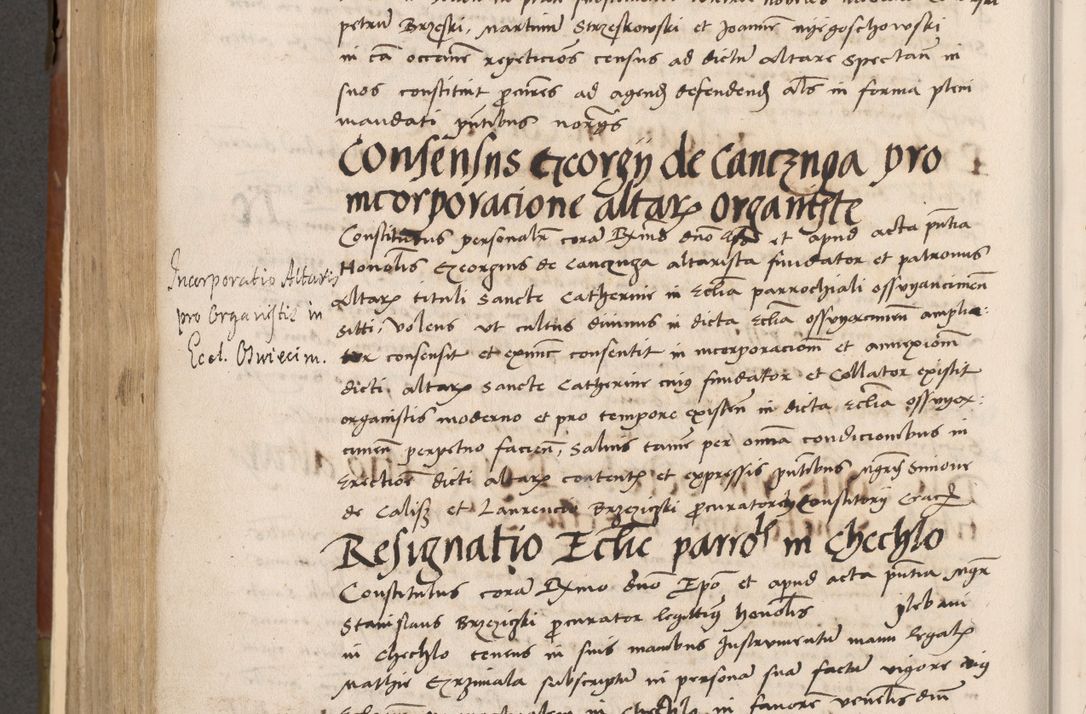 Zdjęcie nr 477 dla obiektu archiwalnego: Volumen II-um actorum coram R. D. Petro Tomicki, episcopo Cracoviensi et Regni Poloniae Vicecancellario, per A. D. 1530 et 1531 inclusive acticatorum, quorum indicem ad finem praesentis voluminis adnotatum videre est.