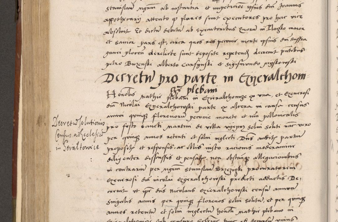 Zdjęcie nr 471 dla obiektu archiwalnego: Volumen II-um actorum coram R. D. Petro Tomicki, episcopo Cracoviensi et Regni Poloniae Vicecancellario, per A. D. 1530 et 1531 inclusive acticatorum, quorum indicem ad finem praesentis voluminis adnotatum videre est.