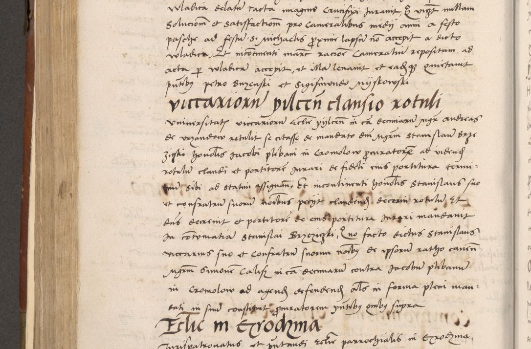 Zdjęcie nr 469 dla obiektu archiwalnego: Volumen II-um actorum coram R. D. Petro Tomicki, episcopo Cracoviensi et Regni Poloniae Vicecancellario, per A. D. 1530 et 1531 inclusive acticatorum, quorum indicem ad finem praesentis voluminis adnotatum videre est.