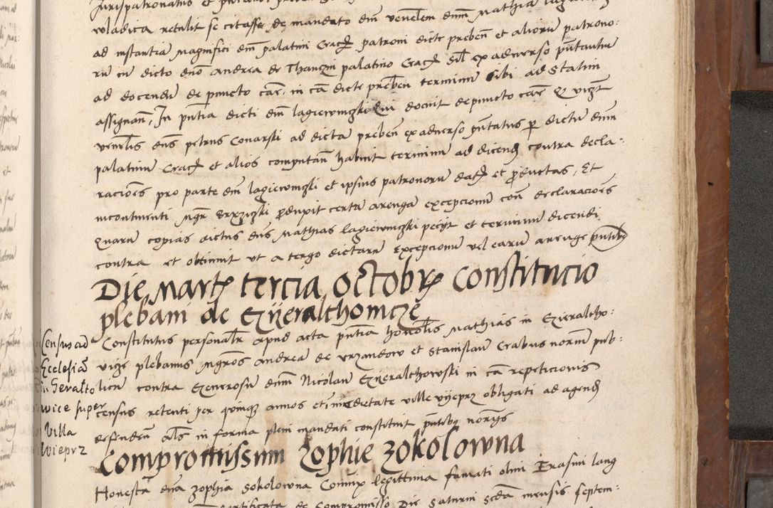 Zdjęcie nr 468 dla obiektu archiwalnego: Volumen II-um actorum coram R. D. Petro Tomicki, episcopo Cracoviensi et Regni Poloniae Vicecancellario, per A. D. 1530 et 1531 inclusive acticatorum, quorum indicem ad finem praesentis voluminis adnotatum videre est.