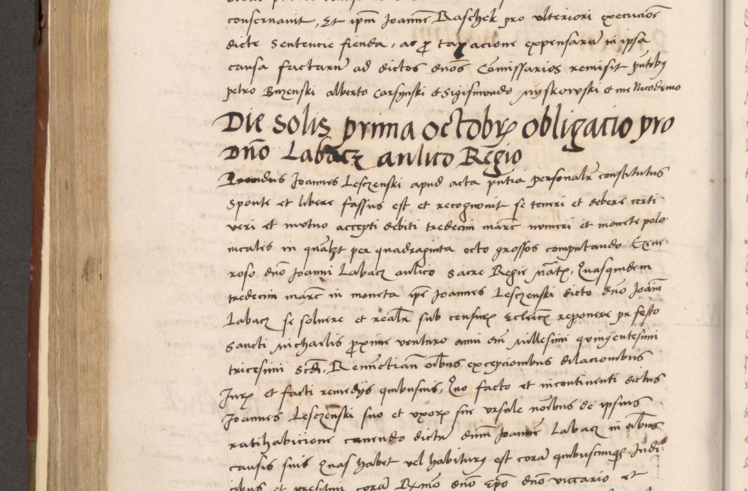 Zdjęcie nr 463 dla obiektu archiwalnego: Volumen II-um actorum coram R. D. Petro Tomicki, episcopo Cracoviensi et Regni Poloniae Vicecancellario, per A. D. 1530 et 1531 inclusive acticatorum, quorum indicem ad finem praesentis voluminis adnotatum videre est.