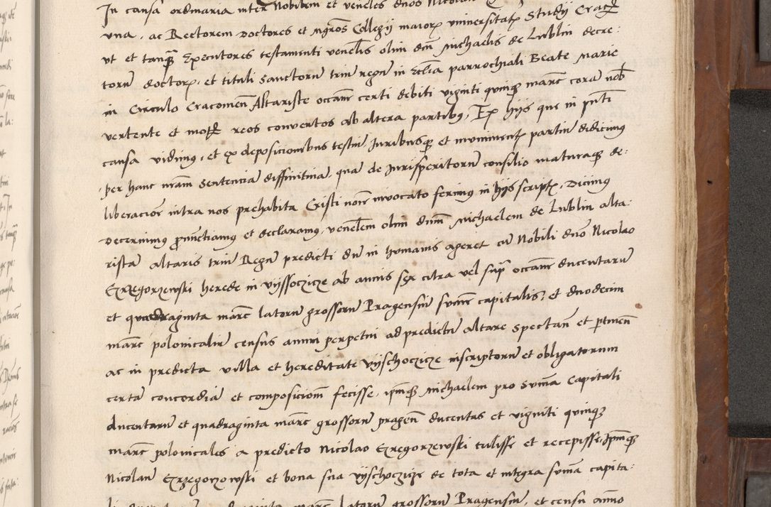 Zdjęcie nr 458 dla obiektu archiwalnego: Volumen II-um actorum coram R. D. Petro Tomicki, episcopo Cracoviensi et Regni Poloniae Vicecancellario, per A. D. 1530 et 1531 inclusive acticatorum, quorum indicem ad finem praesentis voluminis adnotatum videre est.