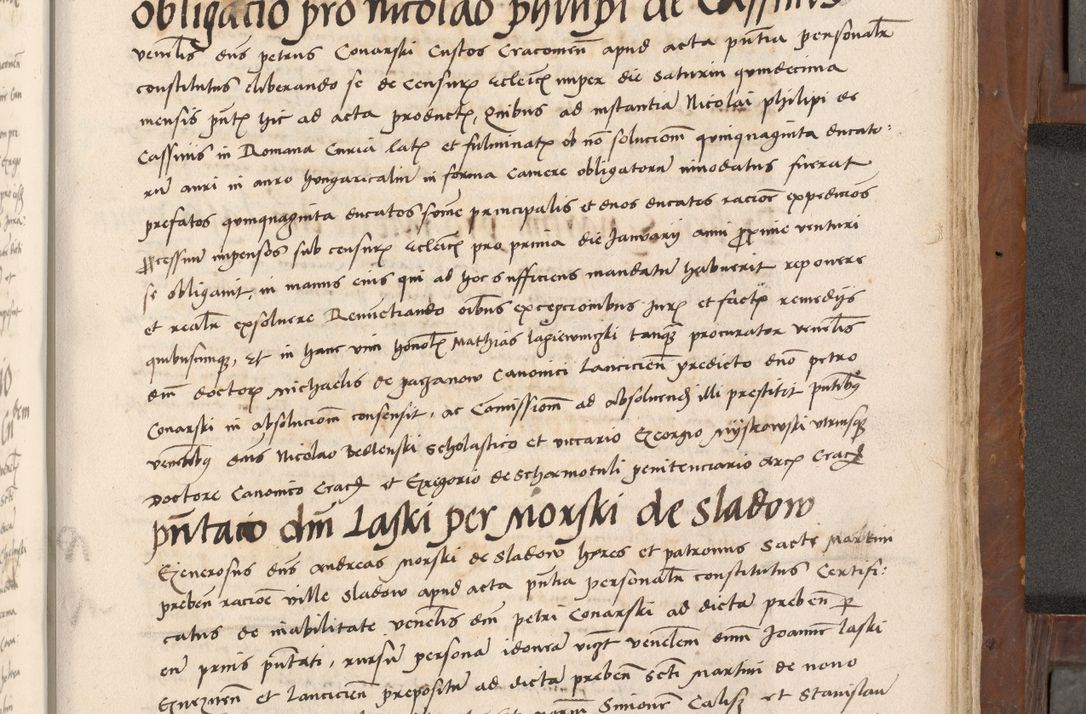 Zdjęcie nr 452 dla obiektu archiwalnego: Volumen II-um actorum coram R. D. Petro Tomicki, episcopo Cracoviensi et Regni Poloniae Vicecancellario, per A. D. 1530 et 1531 inclusive acticatorum, quorum indicem ad finem praesentis voluminis adnotatum videre est.