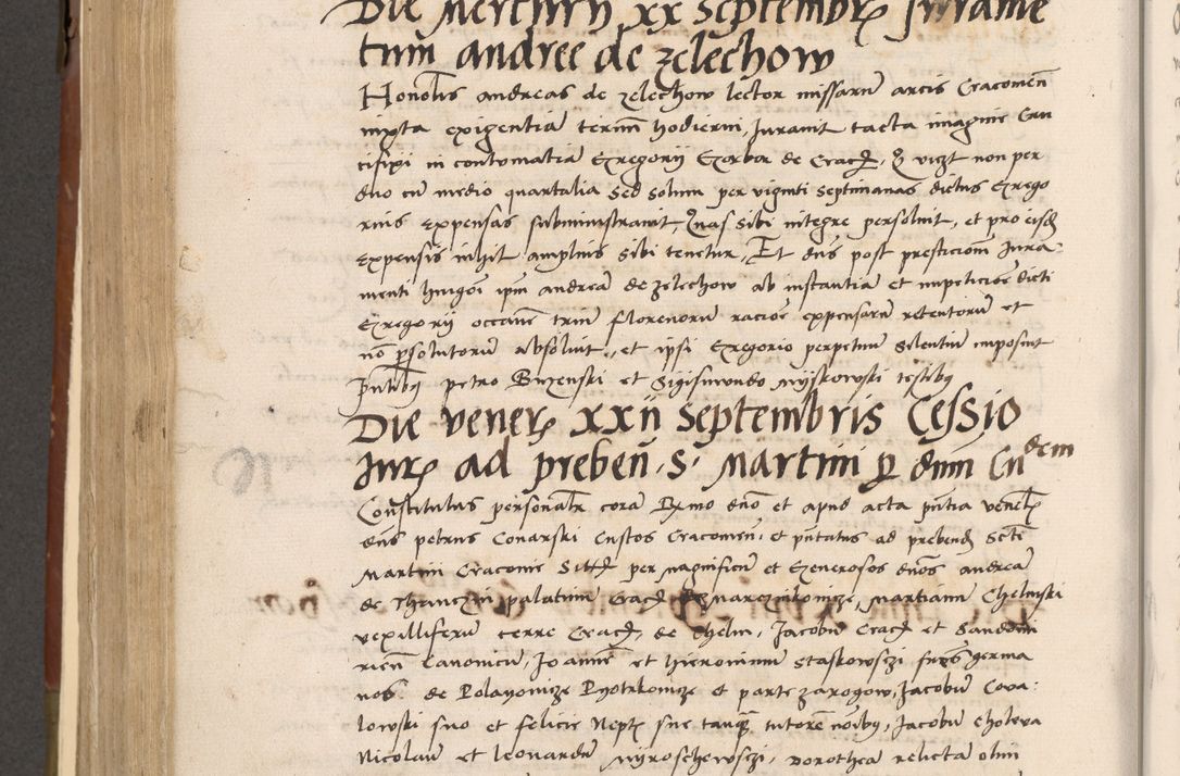 Zdjęcie nr 451 dla obiektu archiwalnego: Volumen II-um actorum coram R. D. Petro Tomicki, episcopo Cracoviensi et Regni Poloniae Vicecancellario, per A. D. 1530 et 1531 inclusive acticatorum, quorum indicem ad finem praesentis voluminis adnotatum videre est.