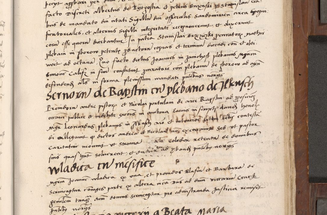 Zdjęcie nr 442 dla obiektu archiwalnego: Volumen II-um actorum coram R. D. Petro Tomicki, episcopo Cracoviensi et Regni Poloniae Vicecancellario, per A. D. 1530 et 1531 inclusive acticatorum, quorum indicem ad finem praesentis voluminis adnotatum videre est.