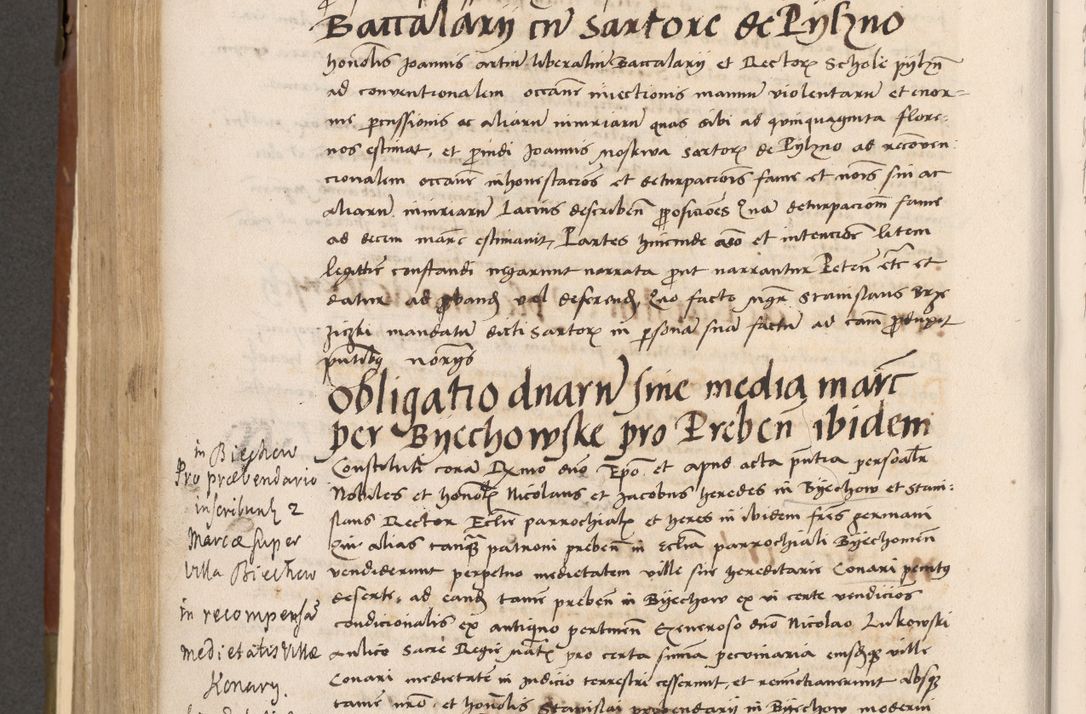 Zdjęcie nr 443 dla obiektu archiwalnego: Volumen II-um actorum coram R. D. Petro Tomicki, episcopo Cracoviensi et Regni Poloniae Vicecancellario, per A. D. 1530 et 1531 inclusive acticatorum, quorum indicem ad finem praesentis voluminis adnotatum videre est.