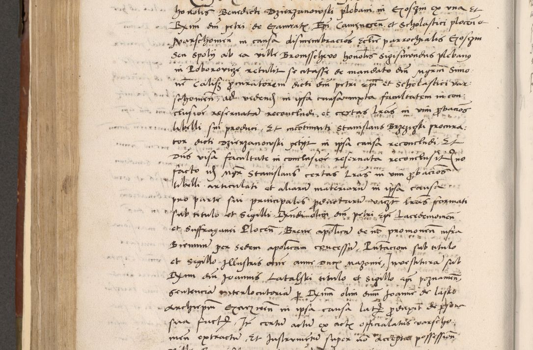 Zdjęcie nr 425 dla obiektu archiwalnego: Volumen II-um actorum coram R. D. Petro Tomicki, episcopo Cracoviensi et Regni Poloniae Vicecancellario, per A. D. 1530 et 1531 inclusive acticatorum, quorum indicem ad finem praesentis voluminis adnotatum videre est.