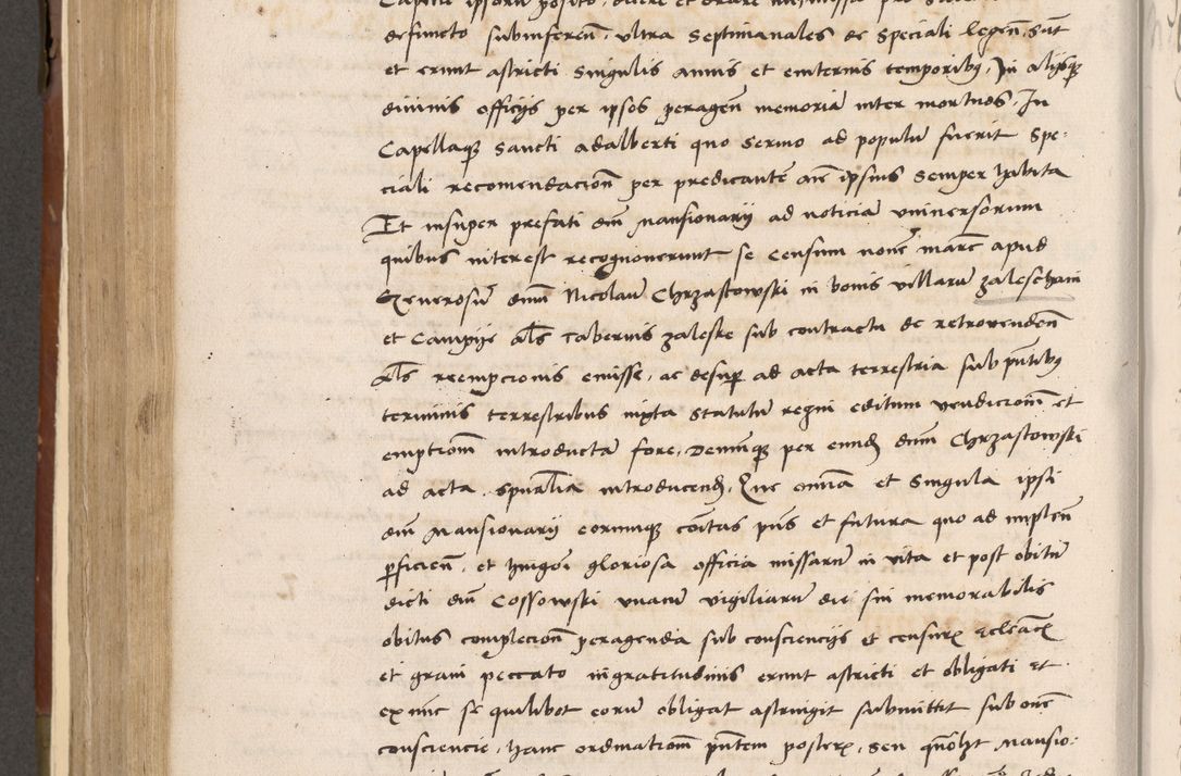 Zdjęcie nr 419 dla obiektu archiwalnego: Volumen II-um actorum coram R. D. Petro Tomicki, episcopo Cracoviensi et Regni Poloniae Vicecancellario, per A. D. 1530 et 1531 inclusive acticatorum, quorum indicem ad finem praesentis voluminis adnotatum videre est.