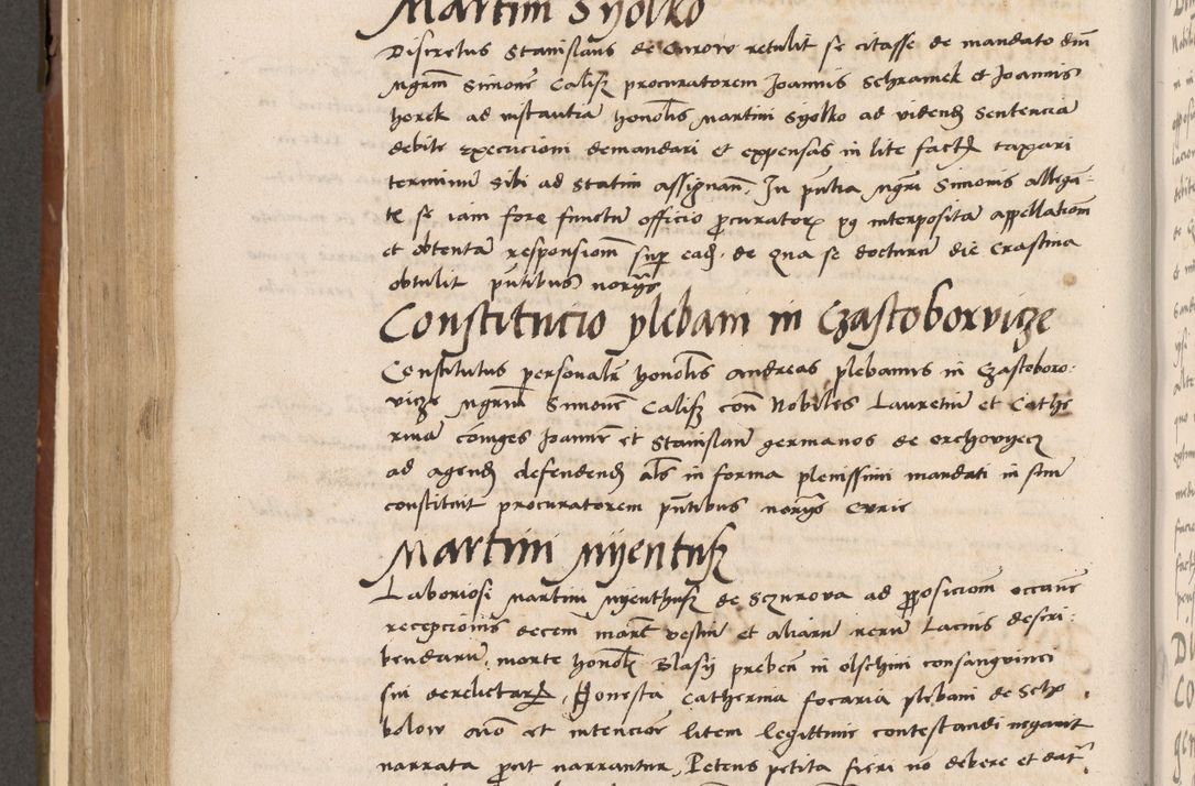 Zdjęcie nr 415 dla obiektu archiwalnego: Volumen II-um actorum coram R. D. Petro Tomicki, episcopo Cracoviensi et Regni Poloniae Vicecancellario, per A. D. 1530 et 1531 inclusive acticatorum, quorum indicem ad finem praesentis voluminis adnotatum videre est.
