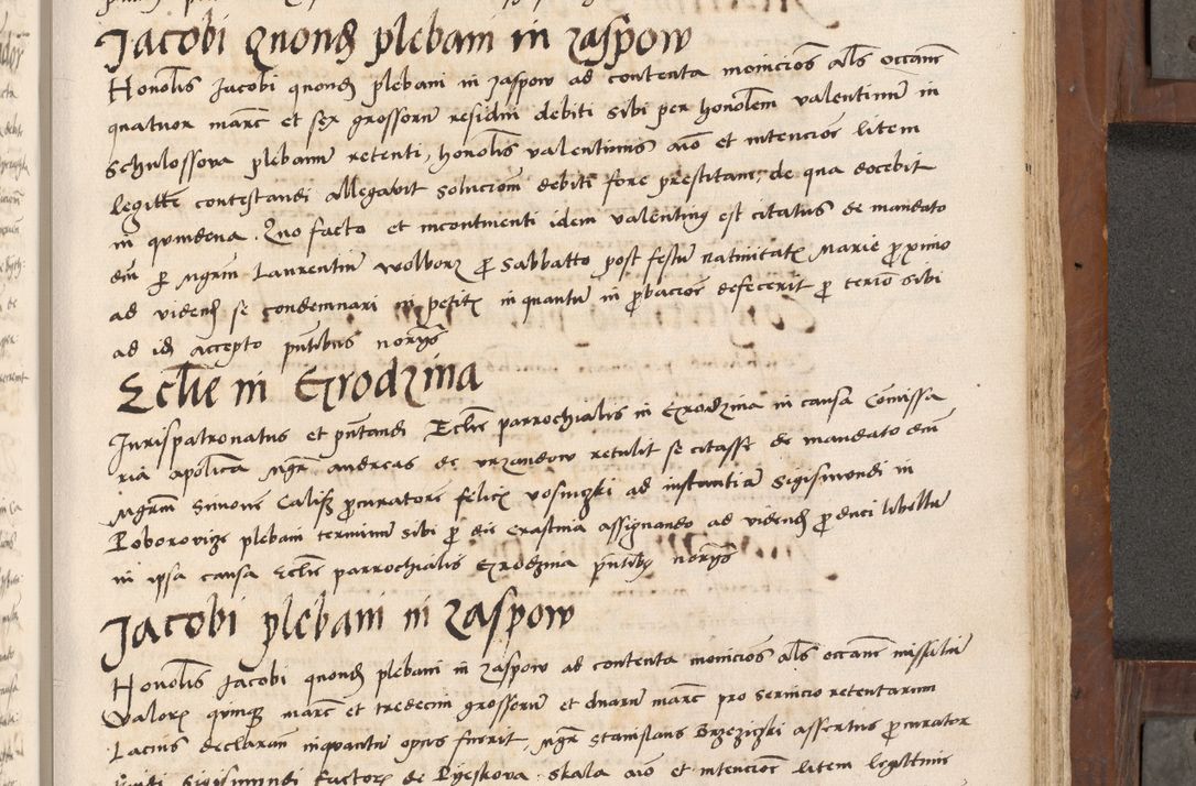 Zdjęcie nr 414 dla obiektu archiwalnego: Volumen II-um actorum coram R. D. Petro Tomicki, episcopo Cracoviensi et Regni Poloniae Vicecancellario, per A. D. 1530 et 1531 inclusive acticatorum, quorum indicem ad finem praesentis voluminis adnotatum videre est.