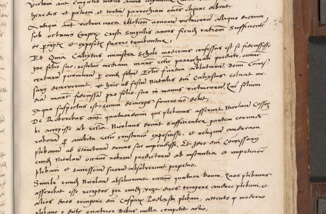 Zdjęcie nr 406 dla obiektu archiwalnego: Volumen II-um actorum coram R. D. Petro Tomicki, episcopo Cracoviensi et Regni Poloniae Vicecancellario, per A. D. 1530 et 1531 inclusive acticatorum, quorum indicem ad finem praesentis voluminis adnotatum videre est.