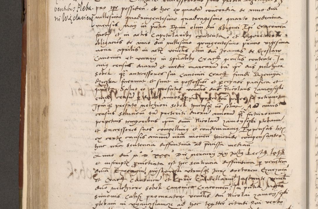 Zdjęcie nr 397 dla obiektu archiwalnego: Volumen II-um actorum coram R. D. Petro Tomicki, episcopo Cracoviensi et Regni Poloniae Vicecancellario, per A. D. 1530 et 1531 inclusive acticatorum, quorum indicem ad finem praesentis voluminis adnotatum videre est.