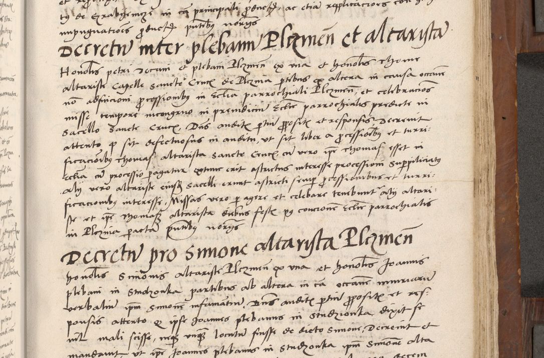 Zdjęcie nr 386 dla obiektu archiwalnego: Volumen II-um actorum coram R. D. Petro Tomicki, episcopo Cracoviensi et Regni Poloniae Vicecancellario, per A. D. 1530 et 1531 inclusive acticatorum, quorum indicem ad finem praesentis voluminis adnotatum videre est.