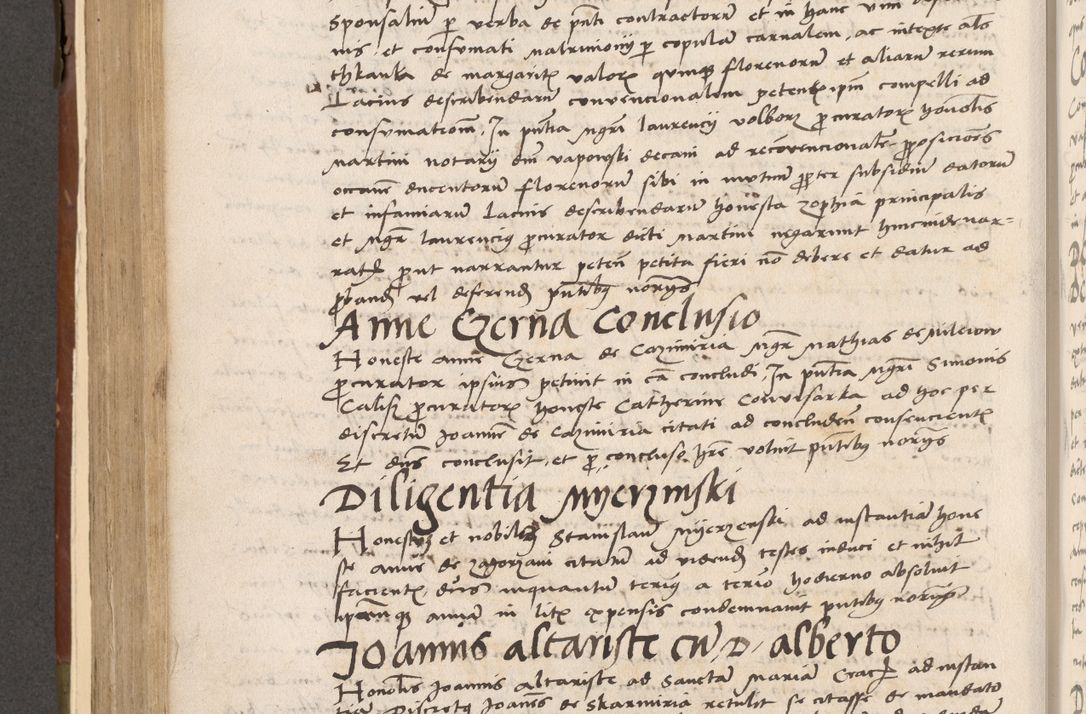 Zdjęcie nr 381 dla obiektu archiwalnego: Volumen II-um actorum coram R. D. Petro Tomicki, episcopo Cracoviensi et Regni Poloniae Vicecancellario, per A. D. 1530 et 1531 inclusive acticatorum, quorum indicem ad finem praesentis voluminis adnotatum videre est.