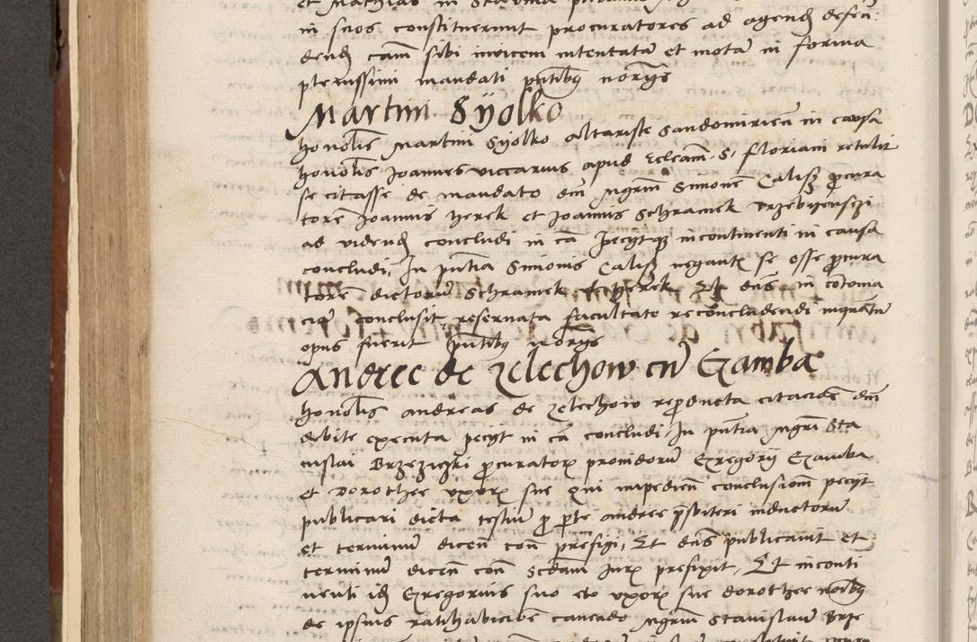 Zdjęcie nr 371 dla obiektu archiwalnego: Volumen II-um actorum coram R. D. Petro Tomicki, episcopo Cracoviensi et Regni Poloniae Vicecancellario, per A. D. 1530 et 1531 inclusive acticatorum, quorum indicem ad finem praesentis voluminis adnotatum videre est.