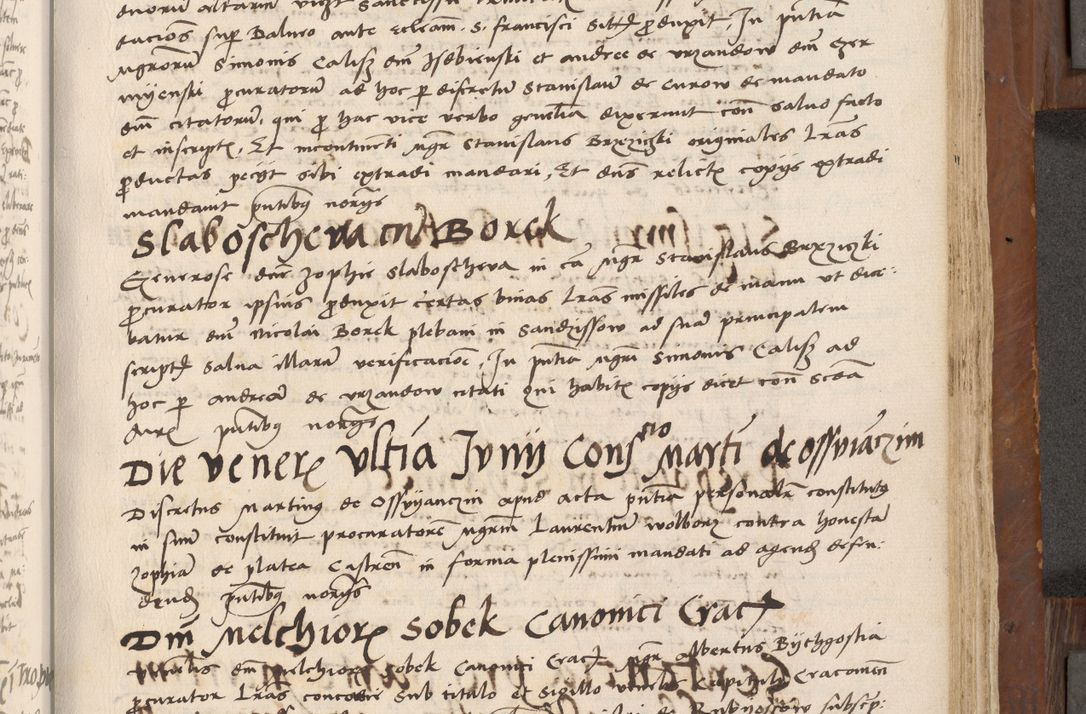 Zdjęcie nr 376 dla obiektu archiwalnego: Volumen II-um actorum coram R. D. Petro Tomicki, episcopo Cracoviensi et Regni Poloniae Vicecancellario, per A. D. 1530 et 1531 inclusive acticatorum, quorum indicem ad finem praesentis voluminis adnotatum videre est.