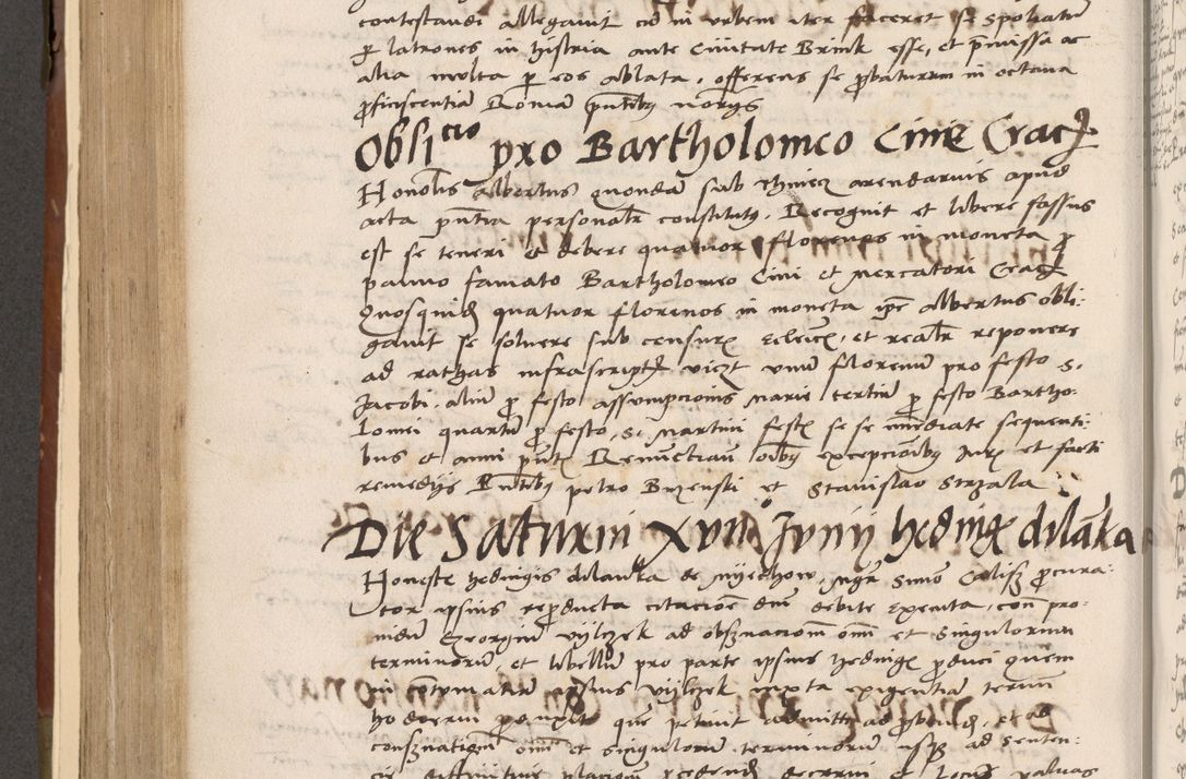 Zdjęcie nr 363 dla obiektu archiwalnego: Volumen II-um actorum coram R. D. Petro Tomicki, episcopo Cracoviensi et Regni Poloniae Vicecancellario, per A. D. 1530 et 1531 inclusive acticatorum, quorum indicem ad finem praesentis voluminis adnotatum videre est.