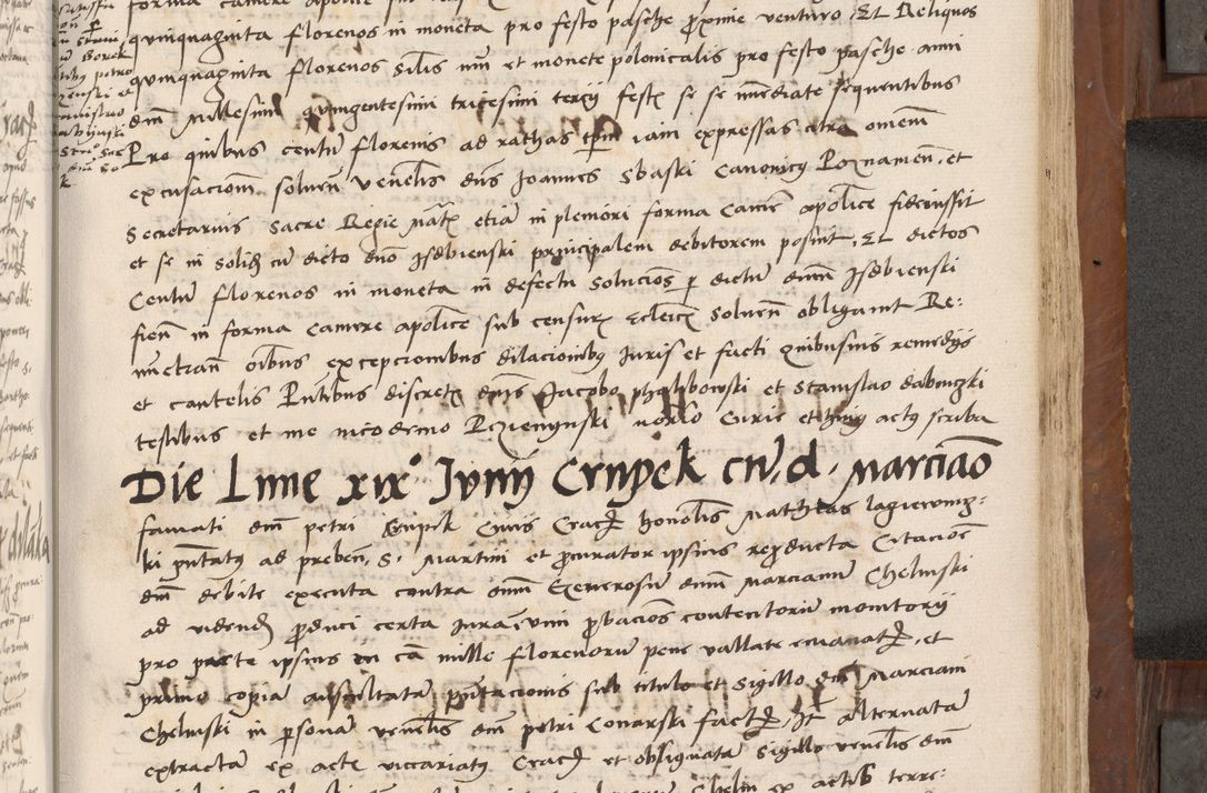 Zdjęcie nr 364 dla obiektu archiwalnego: Volumen II-um actorum coram R. D. Petro Tomicki, episcopo Cracoviensi et Regni Poloniae Vicecancellario, per A. D. 1530 et 1531 inclusive acticatorum, quorum indicem ad finem praesentis voluminis adnotatum videre est.