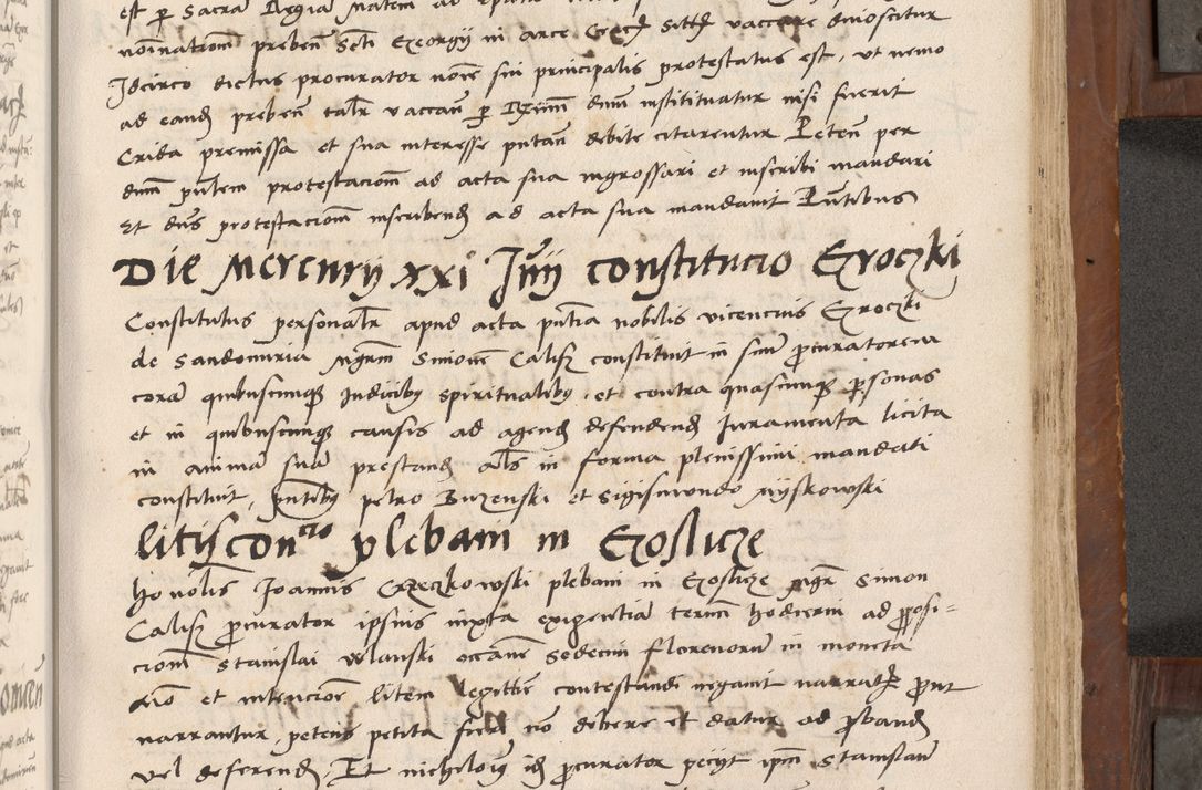 Zdjęcie nr 366 dla obiektu archiwalnego: Volumen II-um actorum coram R. D. Petro Tomicki, episcopo Cracoviensi et Regni Poloniae Vicecancellario, per A. D. 1530 et 1531 inclusive acticatorum, quorum indicem ad finem praesentis voluminis adnotatum videre est.