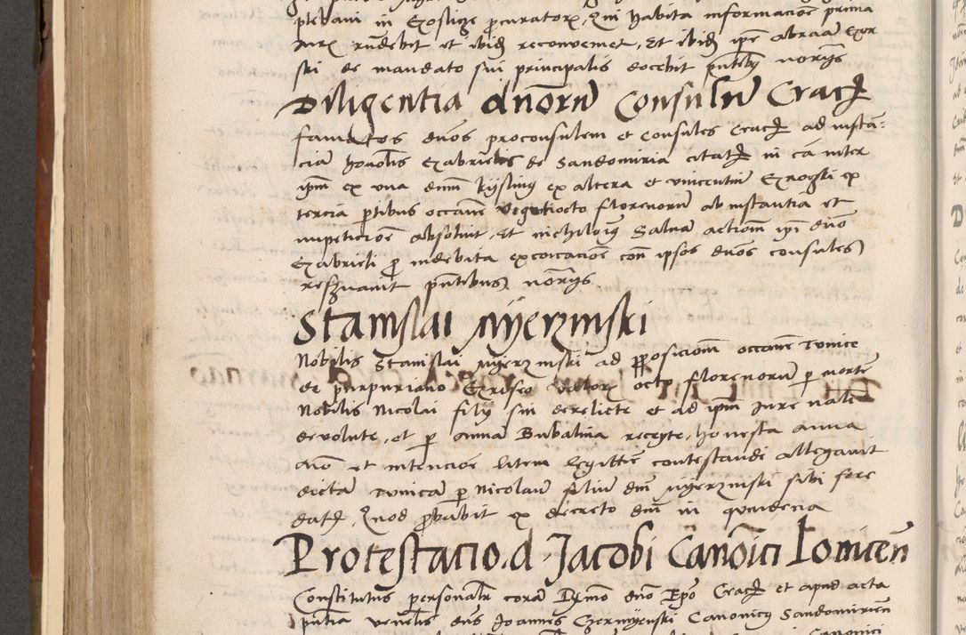 Zdjęcie nr 365 dla obiektu archiwalnego: Volumen II-um actorum coram R. D. Petro Tomicki, episcopo Cracoviensi et Regni Poloniae Vicecancellario, per A. D. 1530 et 1531 inclusive acticatorum, quorum indicem ad finem praesentis voluminis adnotatum videre est.