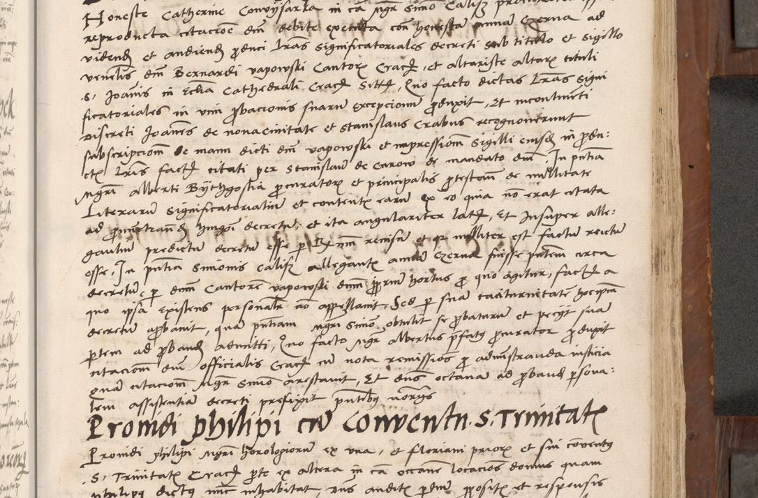 Zdjęcie nr 358 dla obiektu archiwalnego: Volumen II-um actorum coram R. D. Petro Tomicki, episcopo Cracoviensi et Regni Poloniae Vicecancellario, per A. D. 1530 et 1531 inclusive acticatorum, quorum indicem ad finem praesentis voluminis adnotatum videre est.