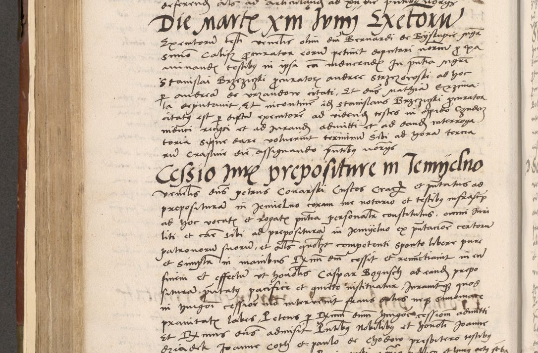 Zdjęcie nr 359 dla obiektu archiwalnego: Volumen II-um actorum coram R. D. Petro Tomicki, episcopo Cracoviensi et Regni Poloniae Vicecancellario, per A. D. 1530 et 1531 inclusive acticatorum, quorum indicem ad finem praesentis voluminis adnotatum videre est.