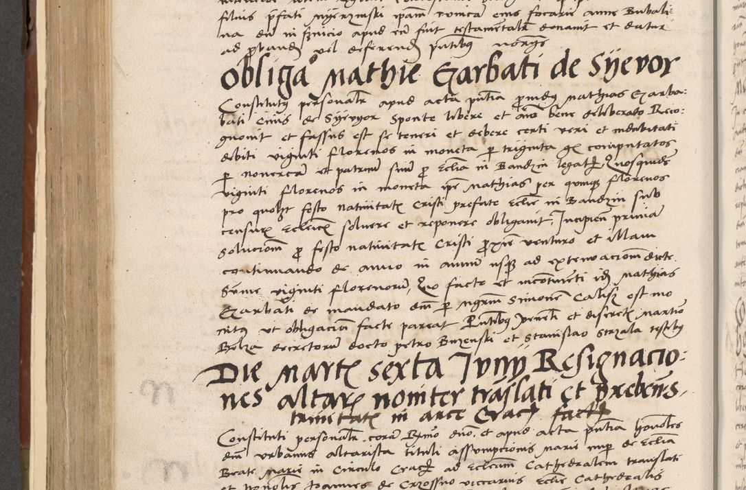 Zdjęcie nr 353 dla obiektu archiwalnego: Volumen II-um actorum coram R. D. Petro Tomicki, episcopo Cracoviensi et Regni Poloniae Vicecancellario, per A. D. 1530 et 1531 inclusive acticatorum, quorum indicem ad finem praesentis voluminis adnotatum videre est.