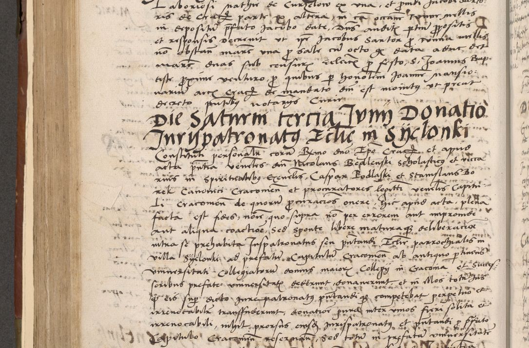 Zdjęcie nr 351 dla obiektu archiwalnego: Volumen II-um actorum coram R. D. Petro Tomicki, episcopo Cracoviensi et Regni Poloniae Vicecancellario, per A. D. 1530 et 1531 inclusive acticatorum, quorum indicem ad finem praesentis voluminis adnotatum videre est.