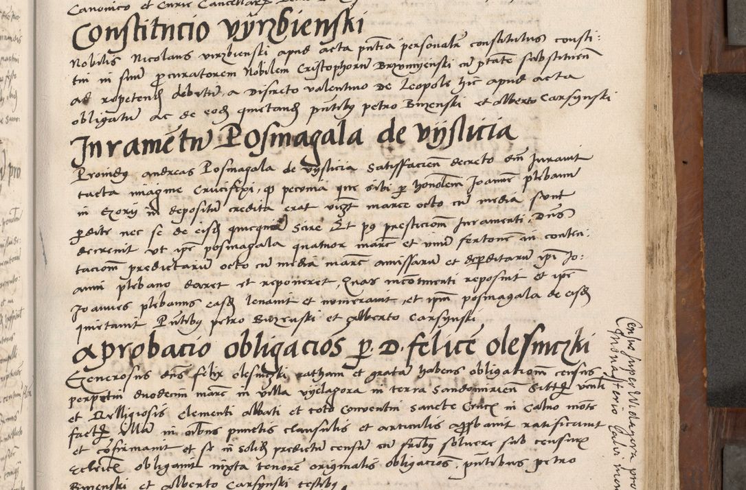 Zdjęcie nr 340 dla obiektu archiwalnego: Volumen II-um actorum coram R. D. Petro Tomicki, episcopo Cracoviensi et Regni Poloniae Vicecancellario, per A. D. 1530 et 1531 inclusive acticatorum, quorum indicem ad finem praesentis voluminis adnotatum videre est.
