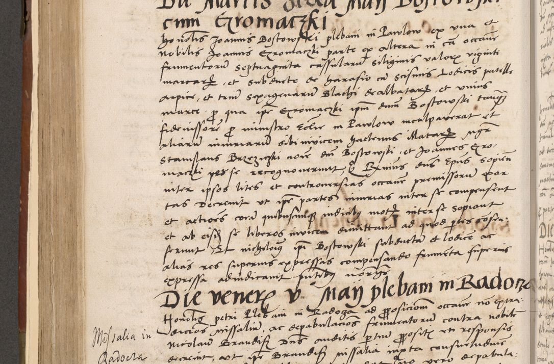 Zdjęcie nr 335 dla obiektu archiwalnego: Volumen II-um actorum coram R. D. Petro Tomicki, episcopo Cracoviensi et Regni Poloniae Vicecancellario, per A. D. 1530 et 1531 inclusive acticatorum, quorum indicem ad finem praesentis voluminis adnotatum videre est.