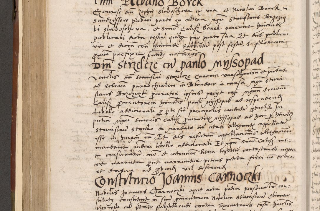 Zdjęcie nr 333 dla obiektu archiwalnego: Volumen II-um actorum coram R. D. Petro Tomicki, episcopo Cracoviensi et Regni Poloniae Vicecancellario, per A. D. 1530 et 1531 inclusive acticatorum, quorum indicem ad finem praesentis voluminis adnotatum videre est.