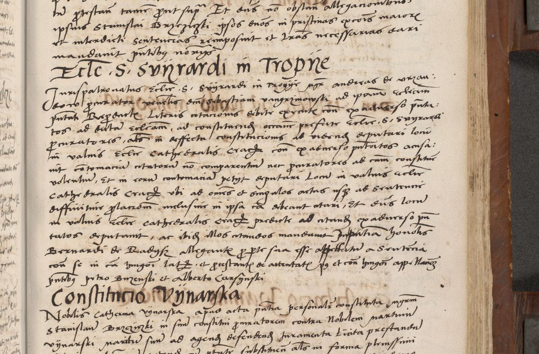 Zdjęcie nr 332 dla obiektu archiwalnego: Volumen II-um actorum coram R. D. Petro Tomicki, episcopo Cracoviensi et Regni Poloniae Vicecancellario, per A. D. 1530 et 1531 inclusive acticatorum, quorum indicem ad finem praesentis voluminis adnotatum videre est.