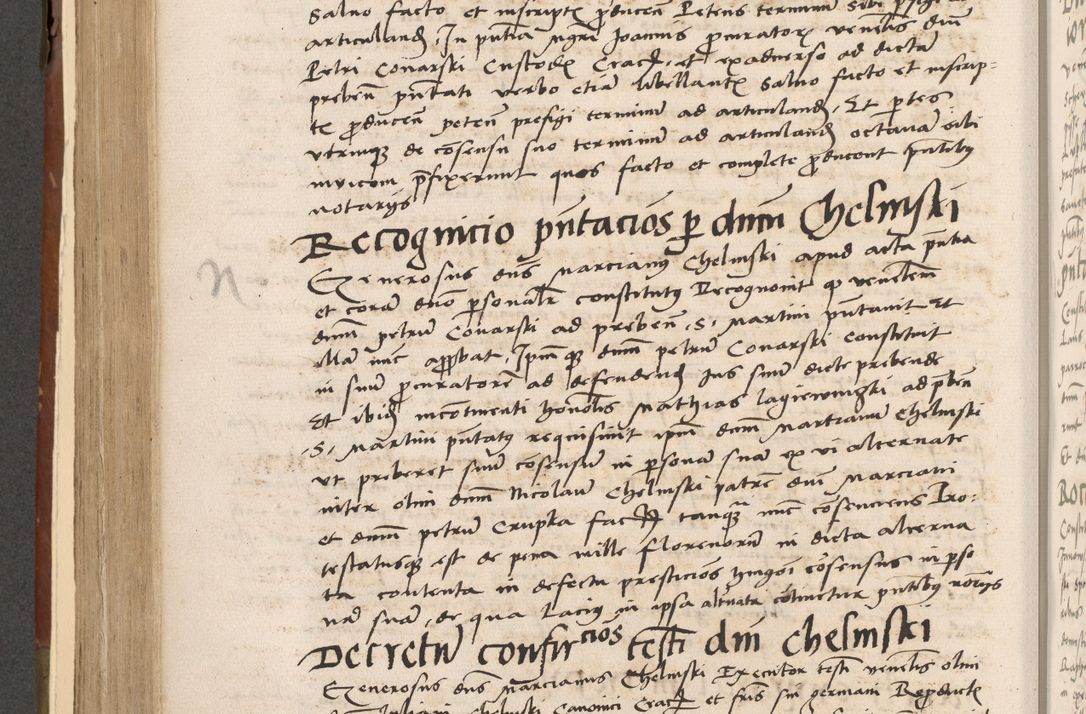 Zdjęcie nr 329 dla obiektu archiwalnego: Volumen II-um actorum coram R. D. Petro Tomicki, episcopo Cracoviensi et Regni Poloniae Vicecancellario, per A. D. 1530 et 1531 inclusive acticatorum, quorum indicem ad finem praesentis voluminis adnotatum videre est.