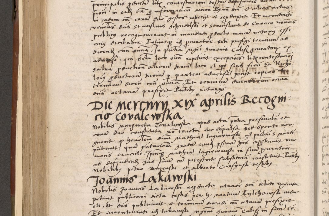 Zdjęcie nr 327 dla obiektu archiwalnego: Volumen II-um actorum coram R. D. Petro Tomicki, episcopo Cracoviensi et Regni Poloniae Vicecancellario, per A. D. 1530 et 1531 inclusive acticatorum, quorum indicem ad finem praesentis voluminis adnotatum videre est.