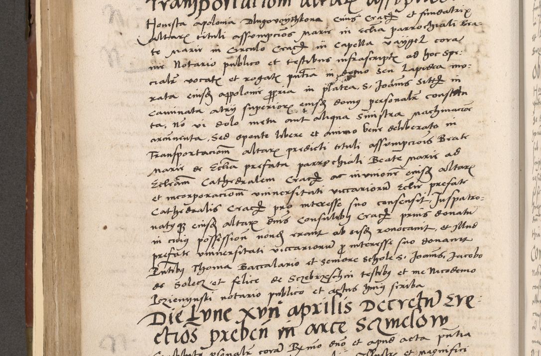 Zdjęcie nr 321 dla obiektu archiwalnego: Volumen II-um actorum coram R. D. Petro Tomicki, episcopo Cracoviensi et Regni Poloniae Vicecancellario, per A. D. 1530 et 1531 inclusive acticatorum, quorum indicem ad finem praesentis voluminis adnotatum videre est.