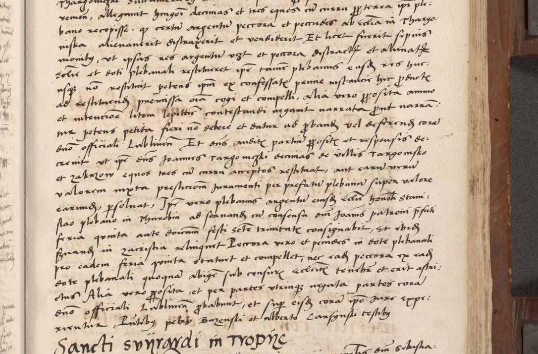 Zdjęcie nr 328 dla obiektu archiwalnego: Volumen II-um actorum coram R. D. Petro Tomicki, episcopo Cracoviensi et Regni Poloniae Vicecancellario, per A. D. 1530 et 1531 inclusive acticatorum, quorum indicem ad finem praesentis voluminis adnotatum videre est.