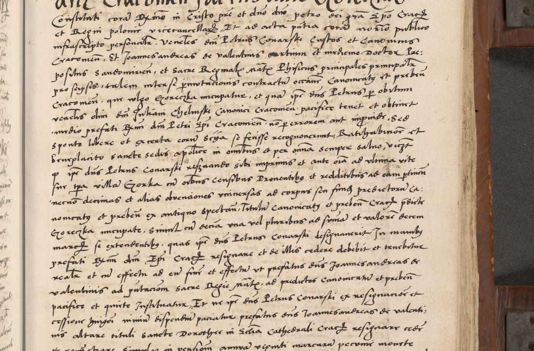 Zdjęcie nr 318 dla obiektu archiwalnego: Volumen II-um actorum coram R. D. Petro Tomicki, episcopo Cracoviensi et Regni Poloniae Vicecancellario, per A. D. 1530 et 1531 inclusive acticatorum, quorum indicem ad finem praesentis voluminis adnotatum videre est.