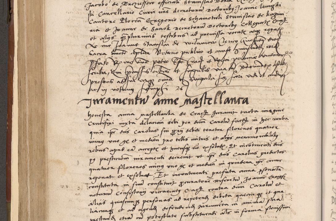 Zdjęcie nr 307 dla obiektu archiwalnego: Volumen II-um actorum coram R. D. Petro Tomicki, episcopo Cracoviensi et Regni Poloniae Vicecancellario, per A. D. 1530 et 1531 inclusive acticatorum, quorum indicem ad finem praesentis voluminis adnotatum videre est.