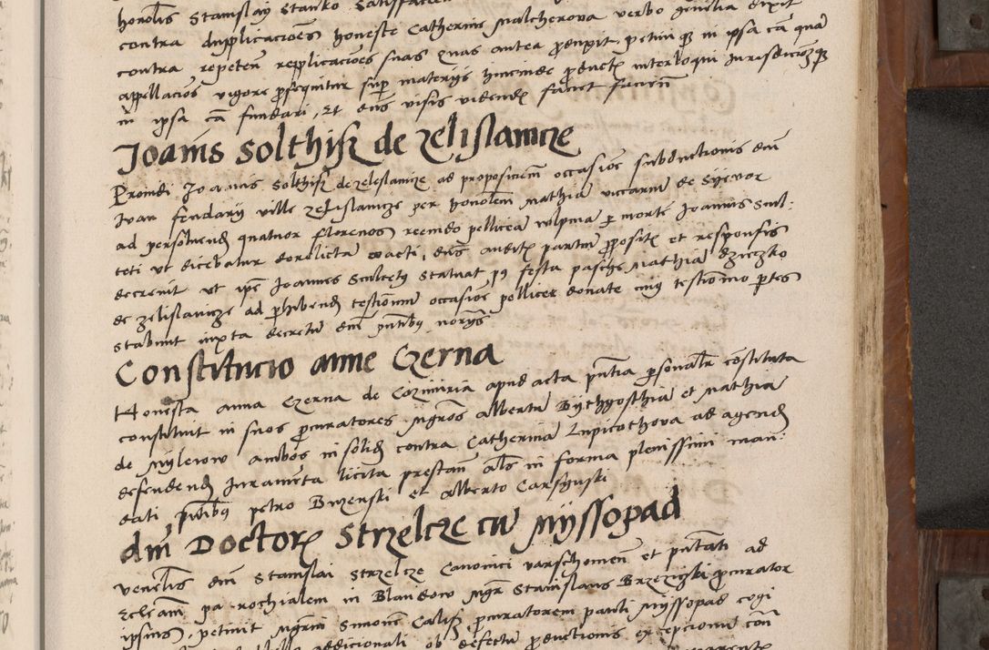 Zdjęcie nr 310 dla obiektu archiwalnego: Volumen II-um actorum coram R. D. Petro Tomicki, episcopo Cracoviensi et Regni Poloniae Vicecancellario, per A. D. 1530 et 1531 inclusive acticatorum, quorum indicem ad finem praesentis voluminis adnotatum videre est.