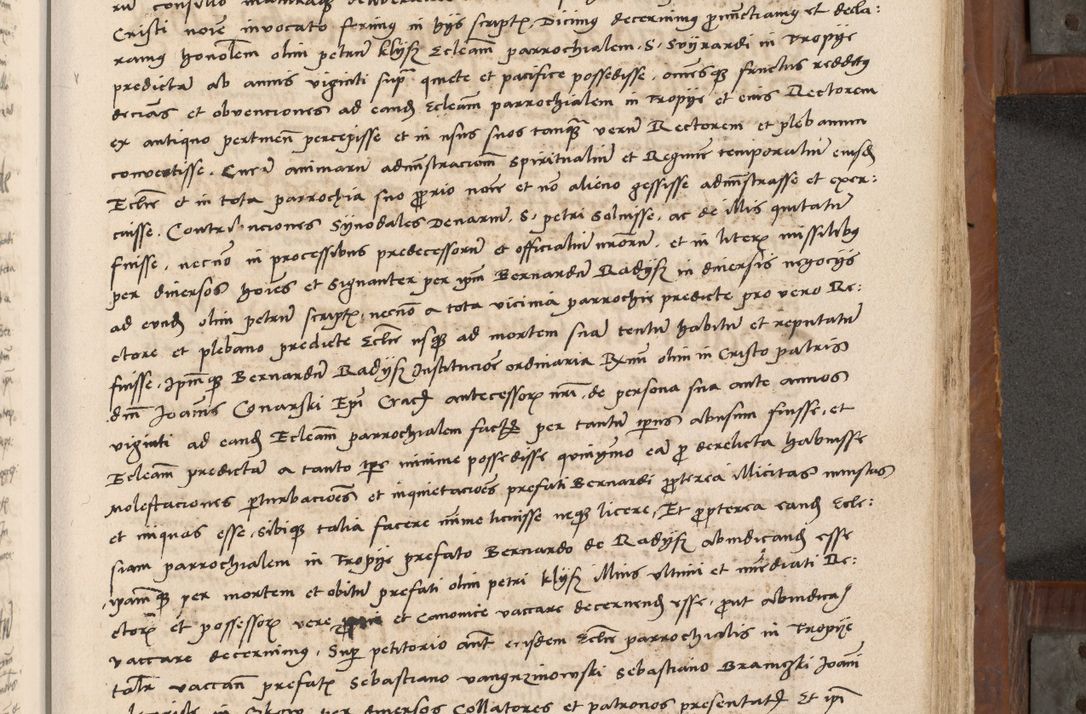 Zdjęcie nr 316 dla obiektu archiwalnego: Volumen II-um actorum coram R. D. Petro Tomicki, episcopo Cracoviensi et Regni Poloniae Vicecancellario, per A. D. 1530 et 1531 inclusive acticatorum, quorum indicem ad finem praesentis voluminis adnotatum videre est.