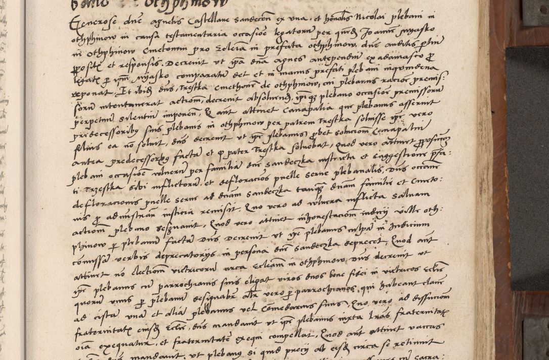 Zdjęcie nr 302 dla obiektu archiwalnego: Volumen II-um actorum coram R. D. Petro Tomicki, episcopo Cracoviensi et Regni Poloniae Vicecancellario, per A. D. 1530 et 1531 inclusive acticatorum, quorum indicem ad finem praesentis voluminis adnotatum videre est.